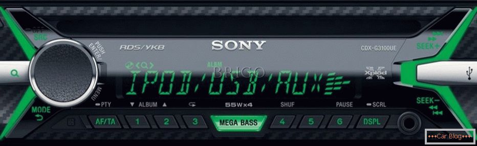 Sony CDX-G3100UE