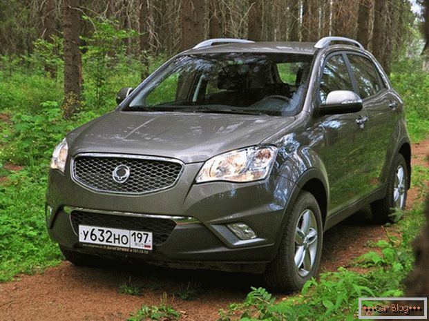 Vzhled vozu SsangYong Actyon