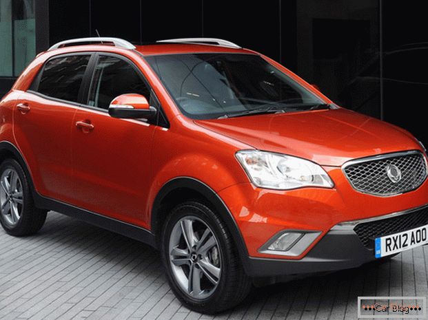 Vzhled vozu SsangYong Actyon