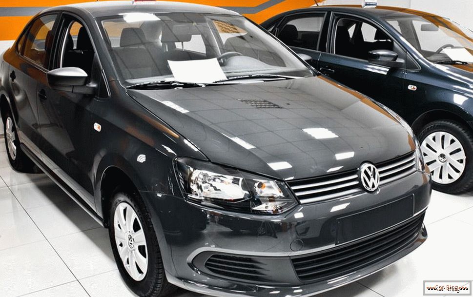 Vzhled automobilu Volkswagen Polo