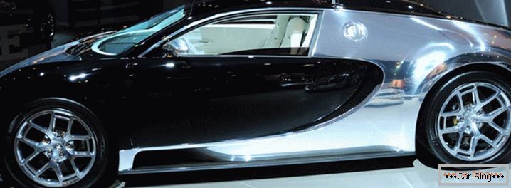 Funkce Bugatti Veyron