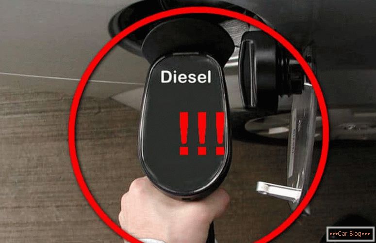 jak se auto bude chovat, pokud místo benzínu použije naftu