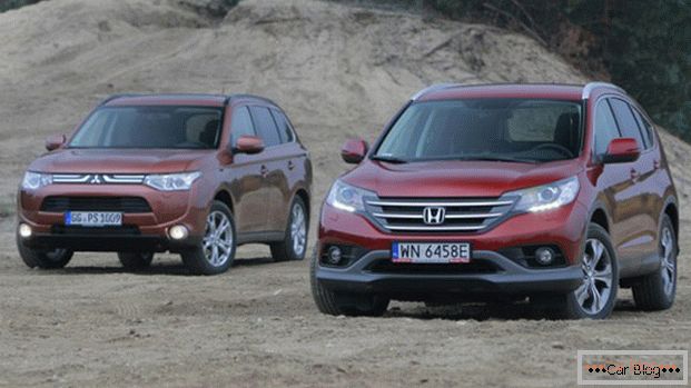 Mitsubishi Outlander a Honda CR-V - automobily, které se mohou pochlubit značnou popularitou SUV