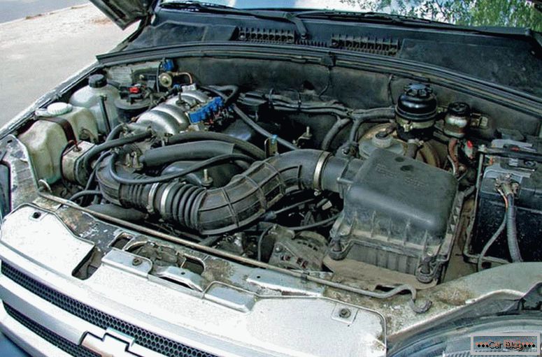 Kapacita motoru Chevrolet Niva