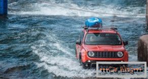 Jeep Renegade se účastní raftingu 2