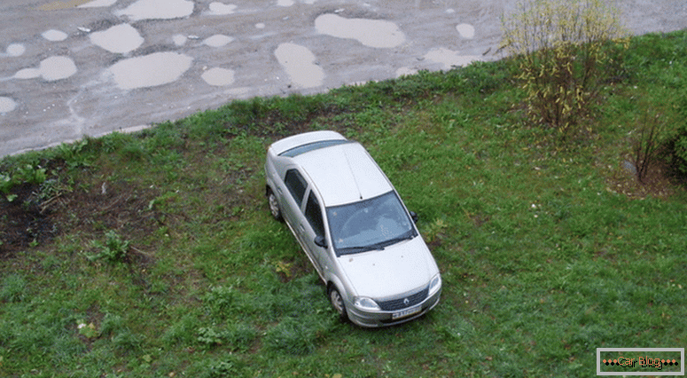 jaká je pokuta za parkování na trávníku