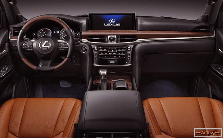 Interiér Lexus LX