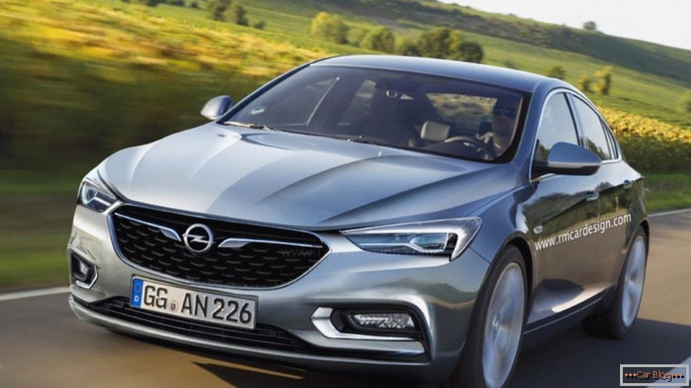 Немцы назвали силовые агрегаты и трансмиссию для nový Opel Insignia