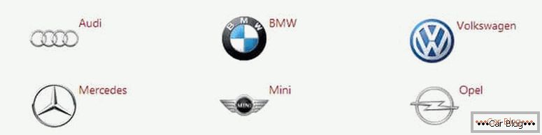 kde najdete seznam značek německých automobilů