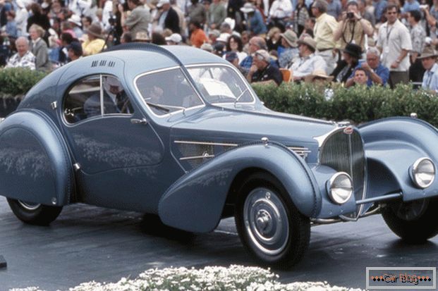 Автомобиль Bugatti typ 57SC Atlantic
