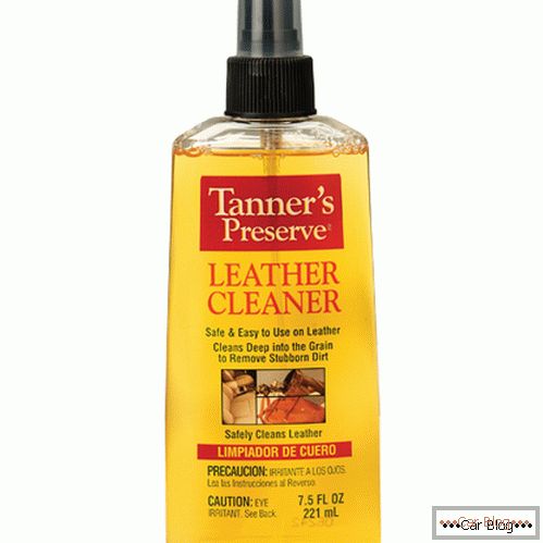 Tanners uchovává kůži čistič