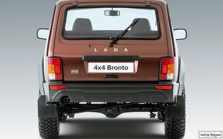 Niva Bronto 4x4 - něco nového (oficiální fotografie)
