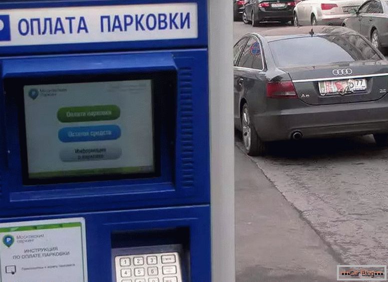 jaké jsou způsoby platby za parkování v Moskvě