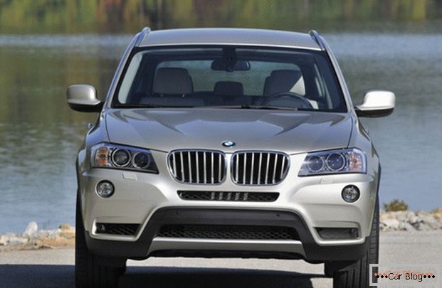 Přední prvky karoserie BMW X3