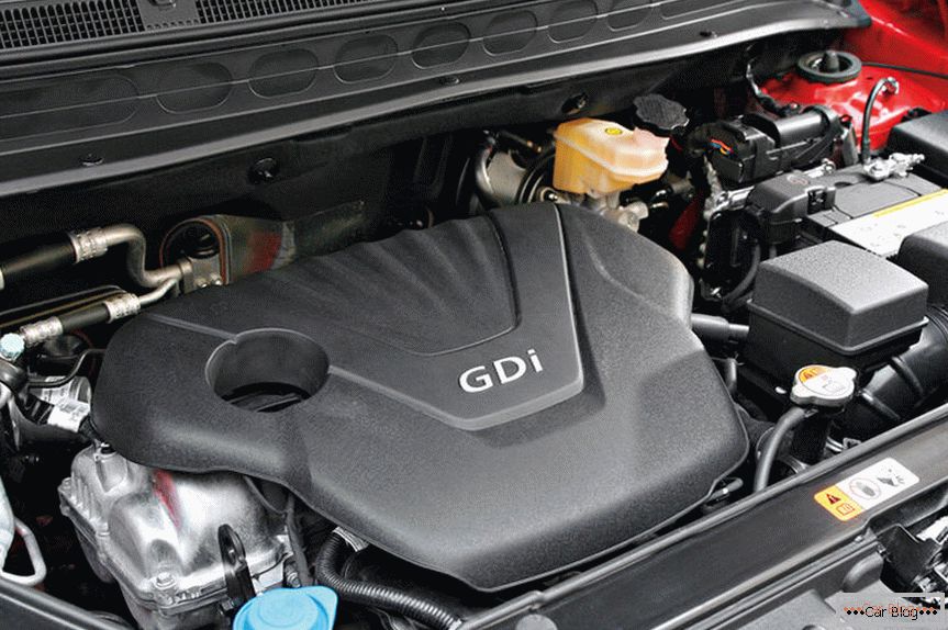 Motor KIA se systémem GDI