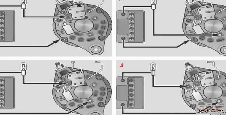 Jak se kontroluje generátor diodového můstku