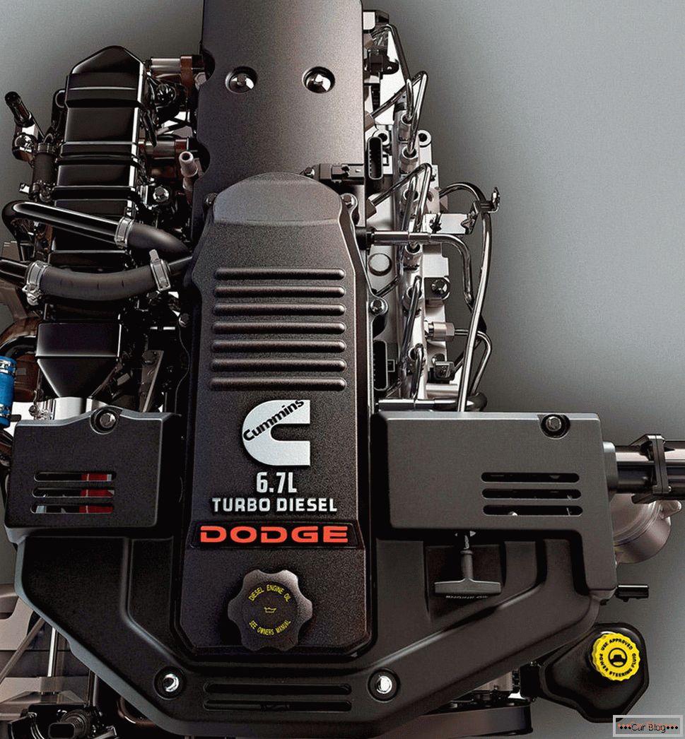 Dodge Ram automobilový motor