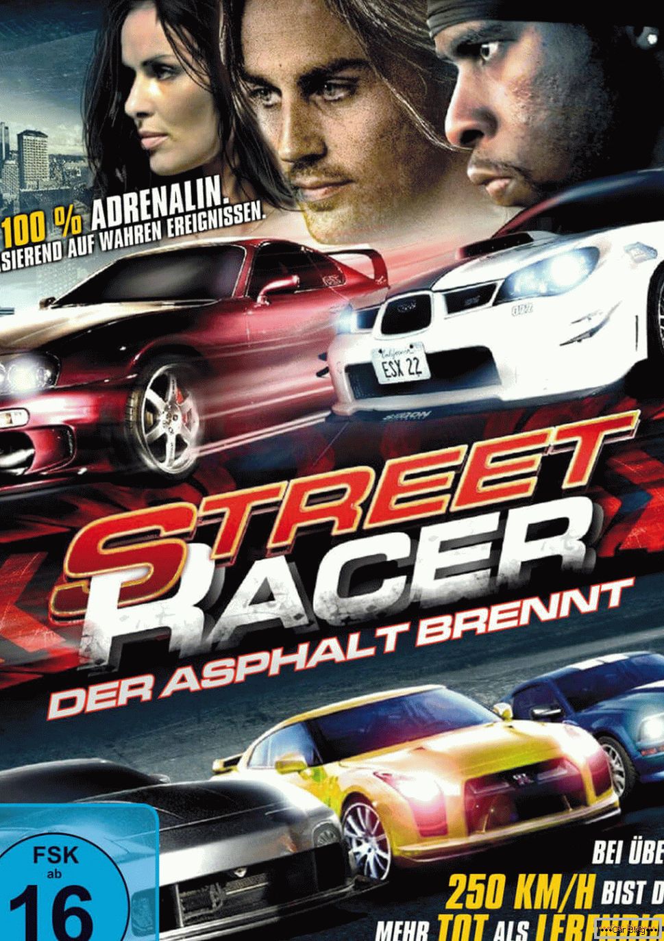 Plakát pro film Street Racer