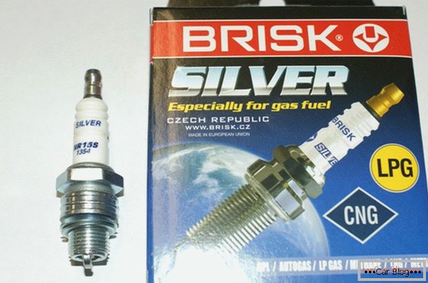 Brisk Silver - zapalovací svíčky pro automobily na plyn