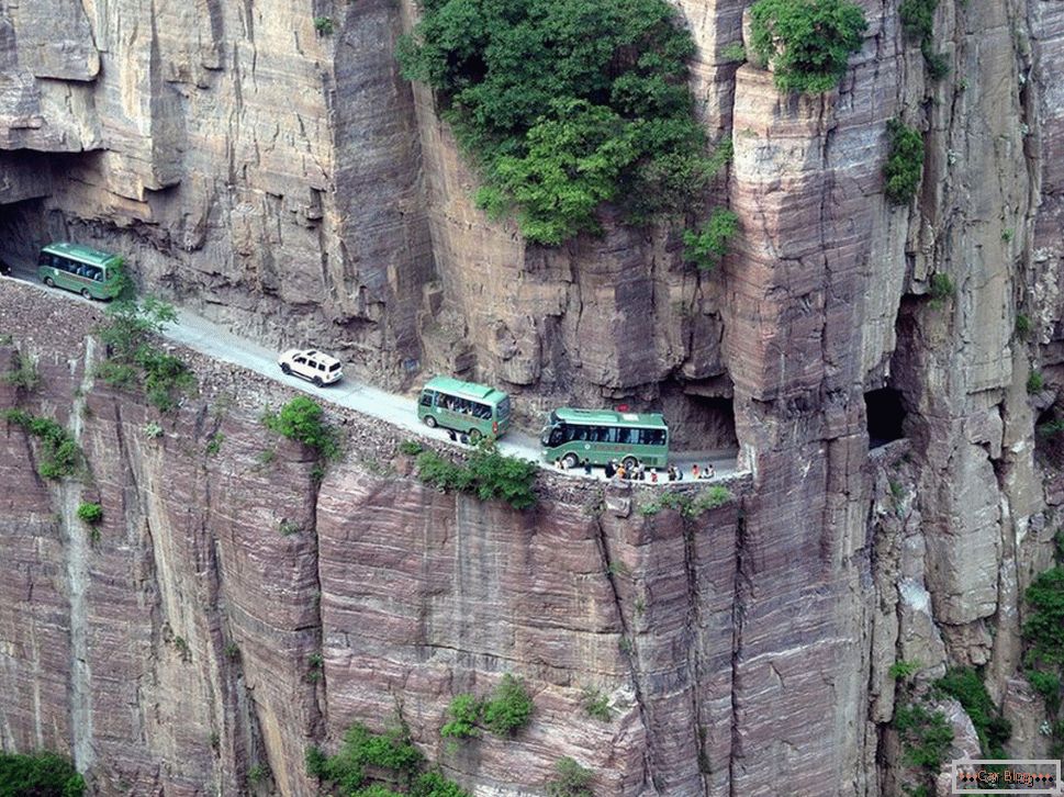 Guoliang tunel v Číně