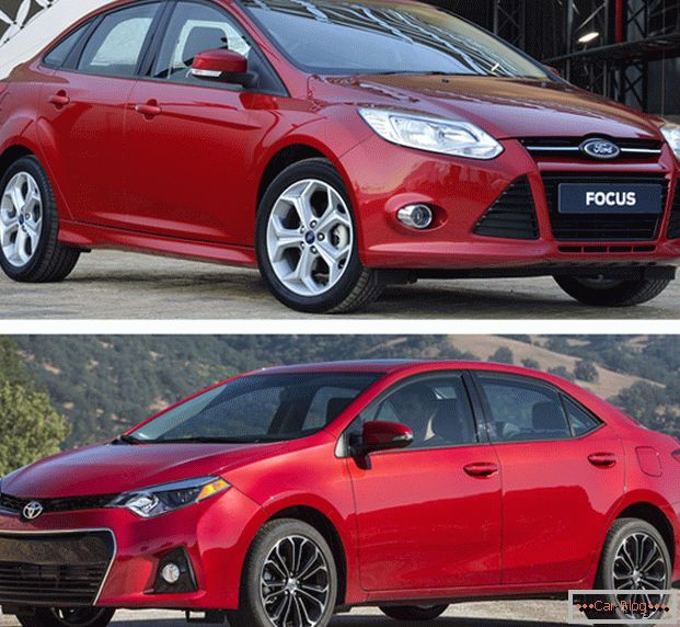 Ford Focus a Toyota Corolla - auta pro lidi, kteří budou zítra věřit