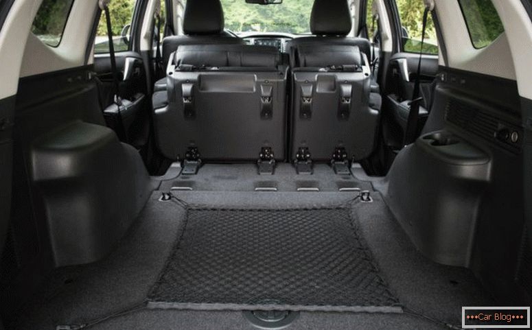 Mitsubishi Pajero Sport zavazadlový prostor