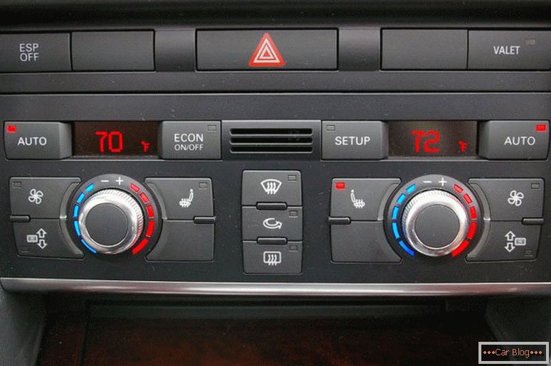 Audi A6 klimatizace