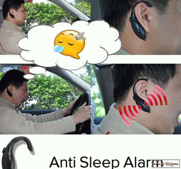Zařízení, které nenechá řidiče usnout na volantu
