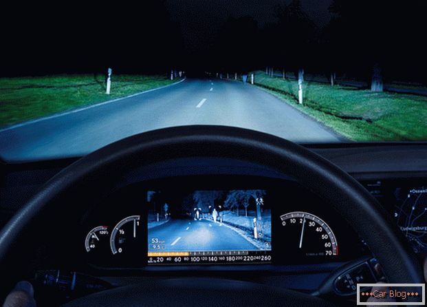 Zařízení pro noční vidění pro motoristy