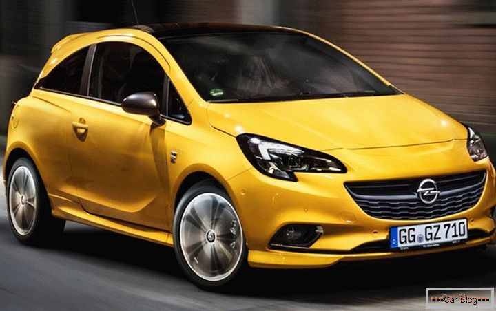 Opel Corsa Vzhled