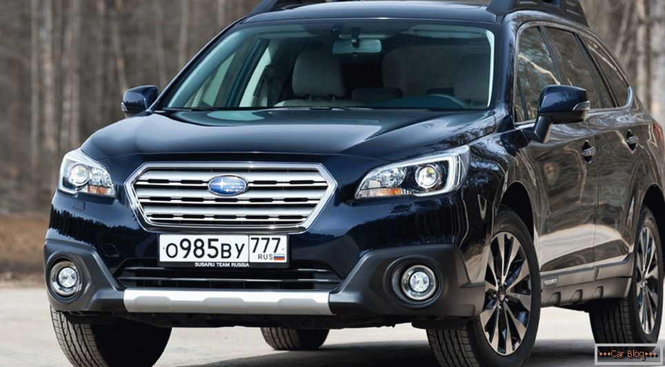 Японцы в апреле привезут в Россию новый univerzální podvozek Subaru 2016