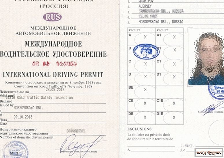Mezinárodní řidičský průkaz